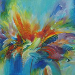 Paradise - Acryl auf Leinwand - © Monika Küster