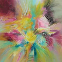 Rising Sun 2 - Acryl auf Leinwand - © Monika Küster