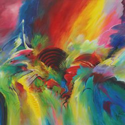 High Energy - Acryl auf Leinwand - © Monika Küster