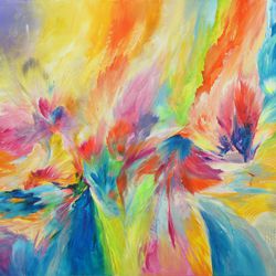 Cascade 2 - Acryl auf Leinwand - © Monika Küster