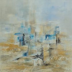 On the Beach 2 - Acryl auf Leinwand - © Monika Küster