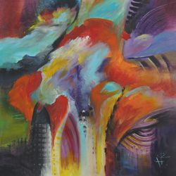 Energy - Acryl auf Leinwand - © Monika Küster