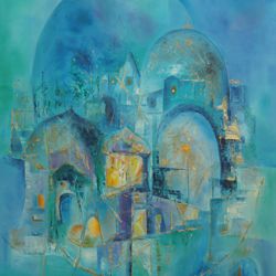 Atlantis 2 - Öl auf Leinwand - © Monika Küster