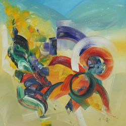 Toys in the Valley - Öl auf Leinwand - © Monika Küster