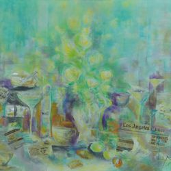Breakfast in L.A. 1- Acryl auf Leinwand - © Monika Küster