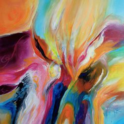 True Colours 2 - Acryl auf Leinwand - © Monika Küster