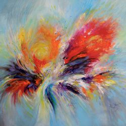 Flowers - Acryl auf Leinwand - © Monika Küster