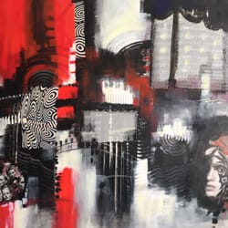 HH - Acryl auf Leinwand - © Monika Küster