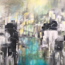 Big City 2 - Acryl auf Leinwand - © Monika Küster