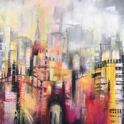Big City 3 - Acryl auf Leinwand - © Monika Küster